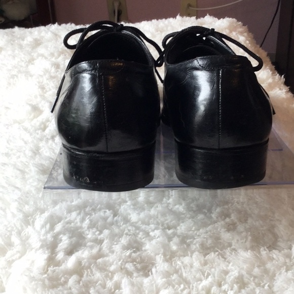Florsheim black leather dress shoes 10 - Picture 3 of 4